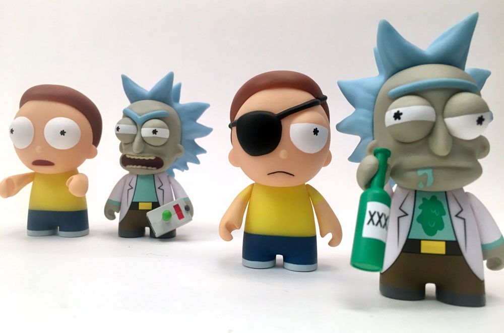 rick and morty dog toys